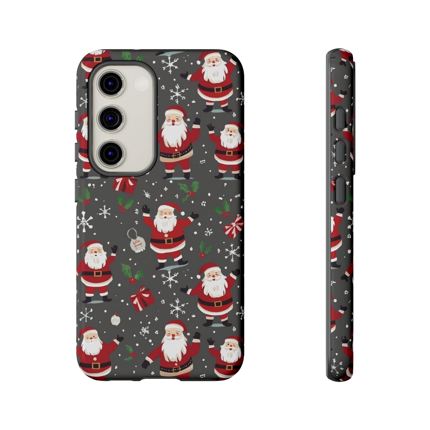 Christmas Phone Case, Festive Santa Phone Case for Iphone 17, 16, 15, 14, 13, 12, 11 & Samsung