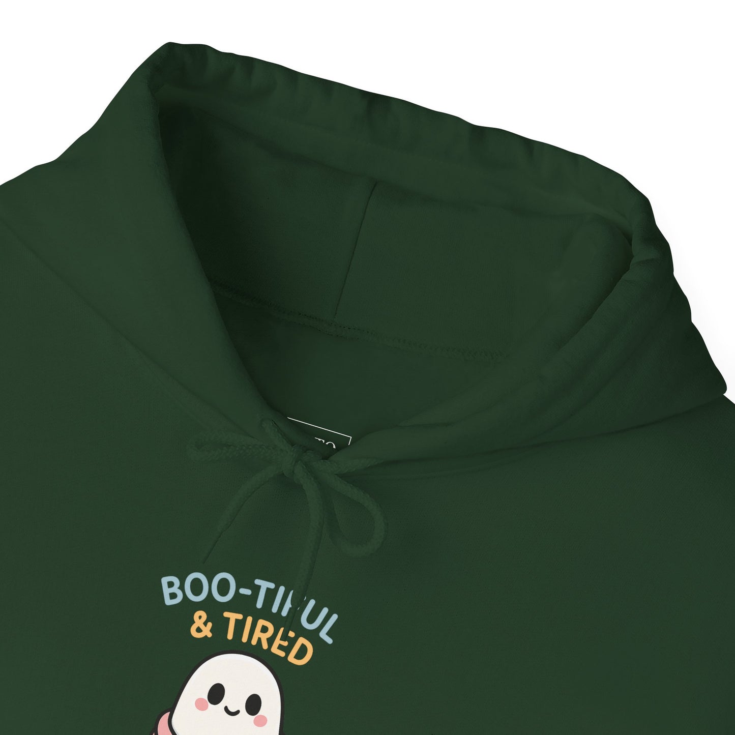 Boo-tiful Ghost Halloween Hoodie, Cute-Cozy Fall Vibes