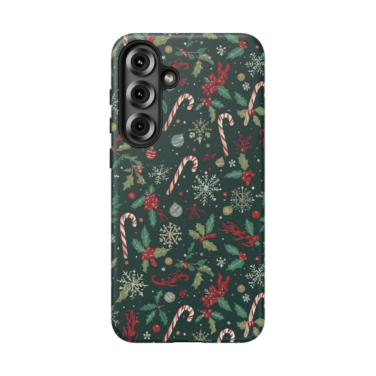 Christmas Phone Case, Festive Phone Case with Holiday Patterns for Iphone & Samsung