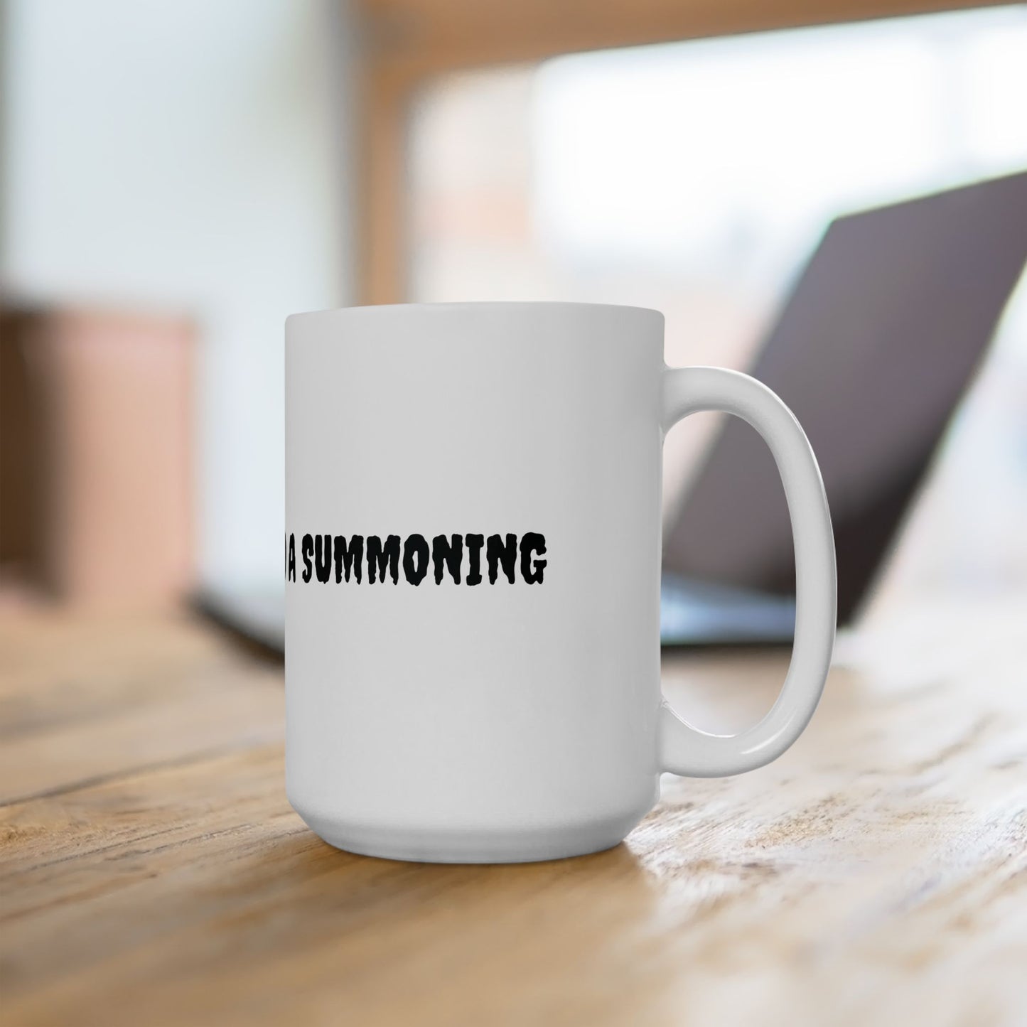 Spooky Vibe Ceramic Mug – One Sip Closer To A Summoning, Halloween Vibes
