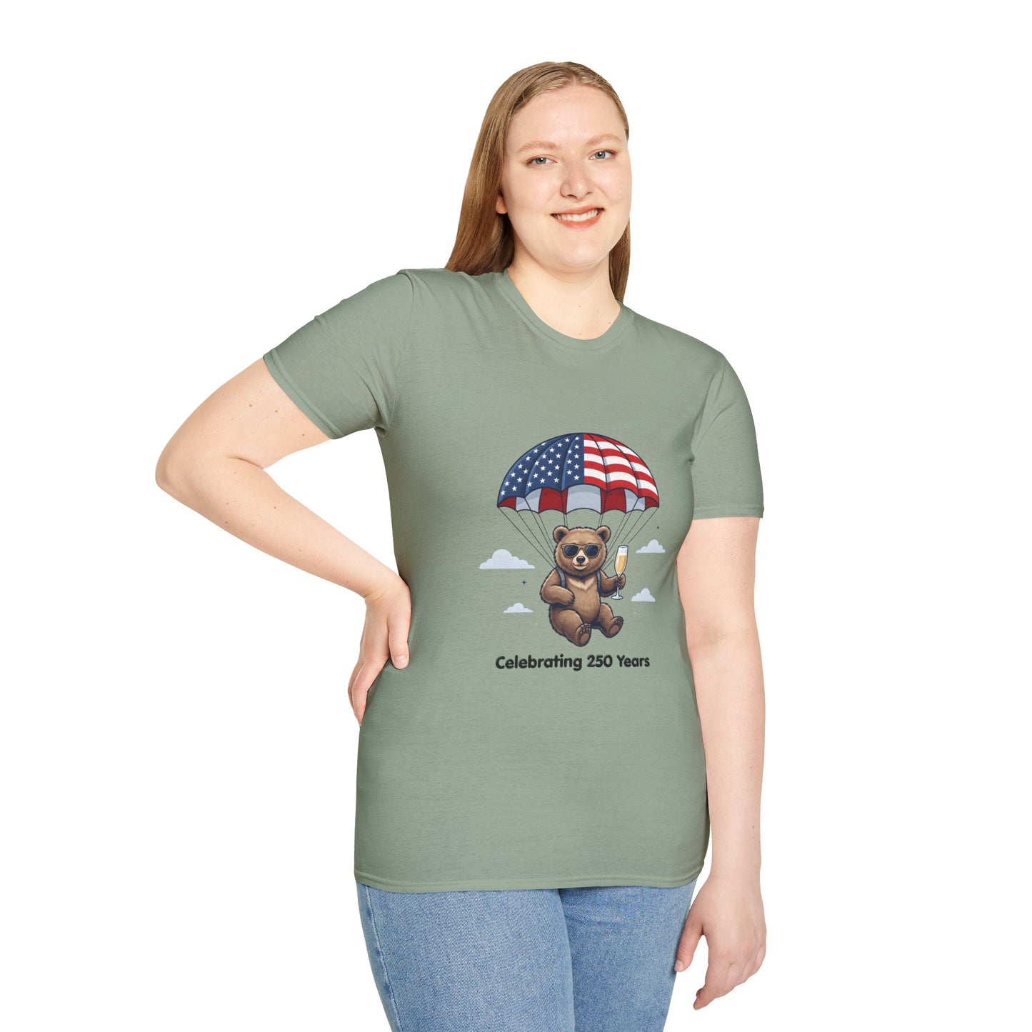 Patriotic Bear 'Celebrating 250 Years' T-Shirt