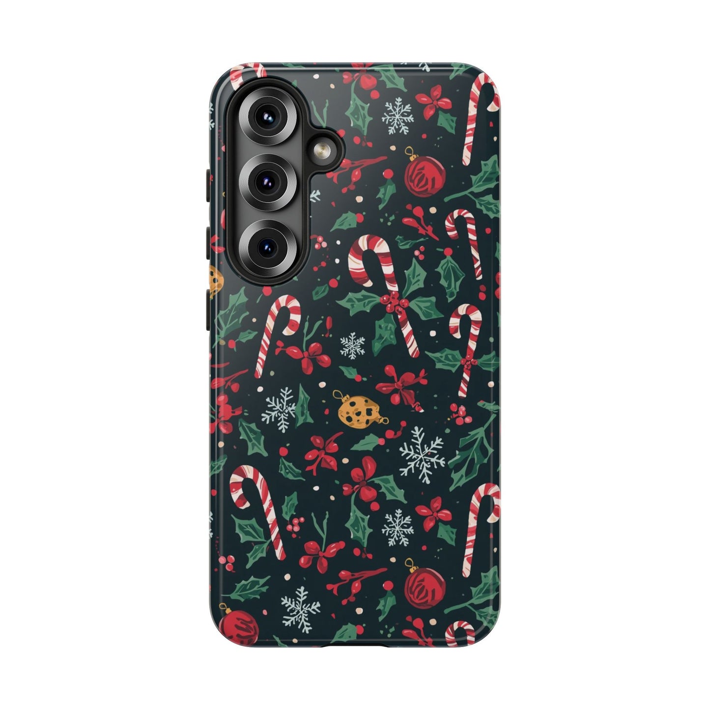 Christmas Themed Phone Case, Festive Phone Case for Iphone 17, 16, 15, 14, 13 & Samsung