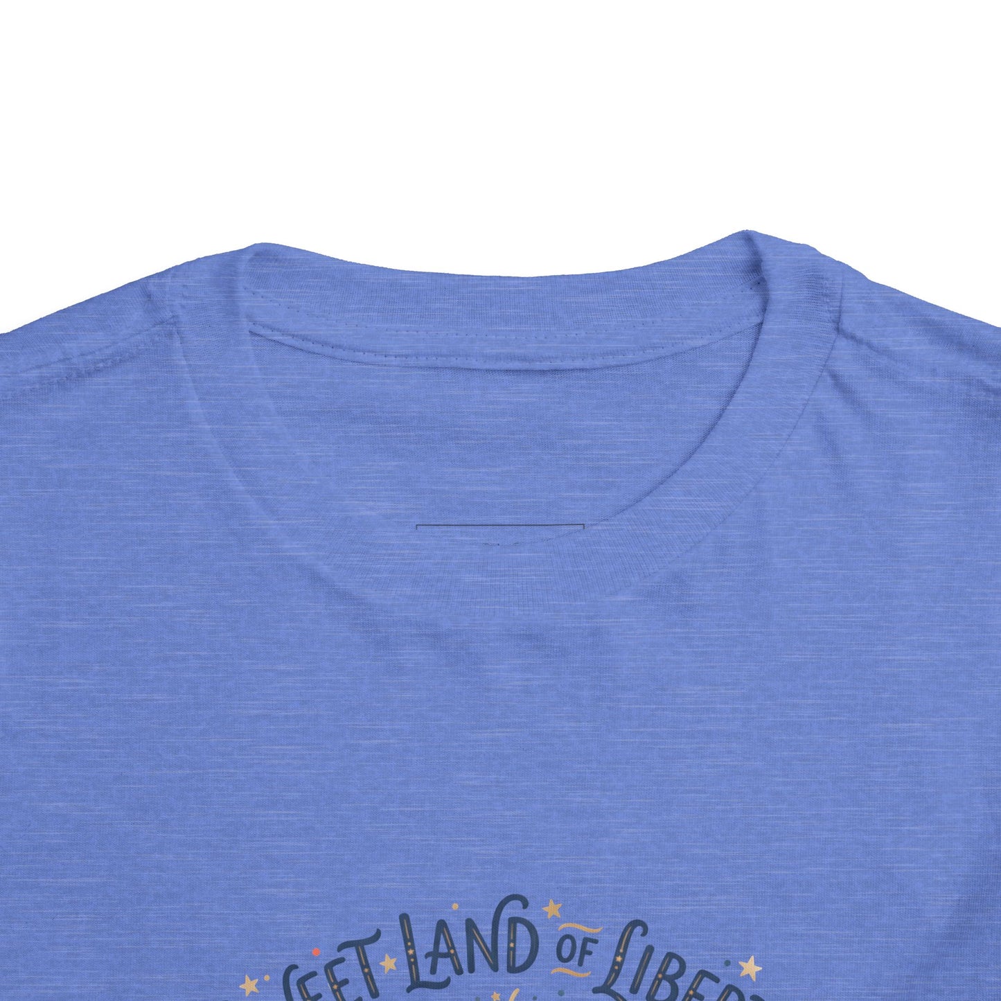 Toddler Tee — "Sweet Land of Liberty" 1776–2026 Patriotic Shirt for Kids, 4th of July Tee