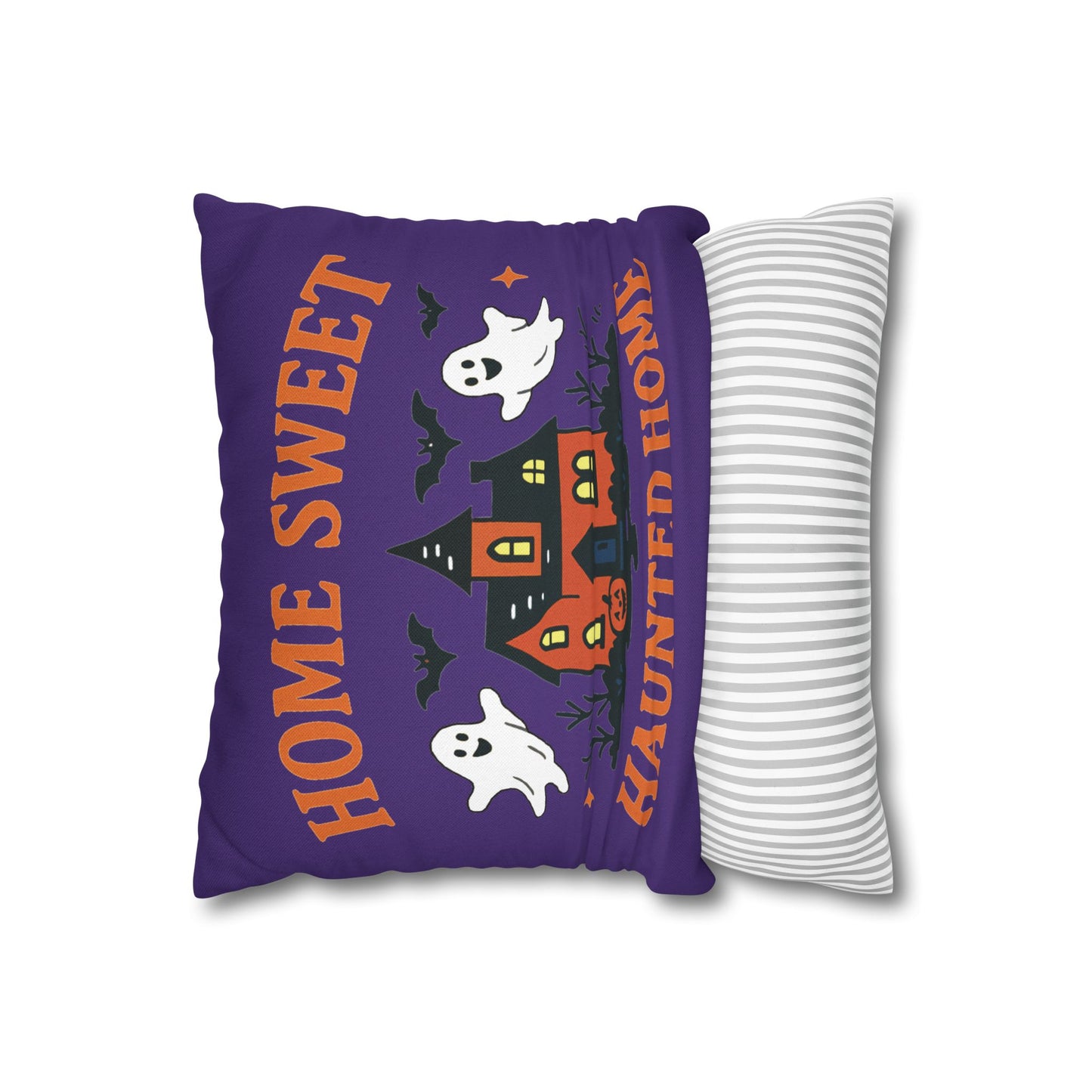 Halloween Cozy Pillowcase, Ghost-Themed Home Decor