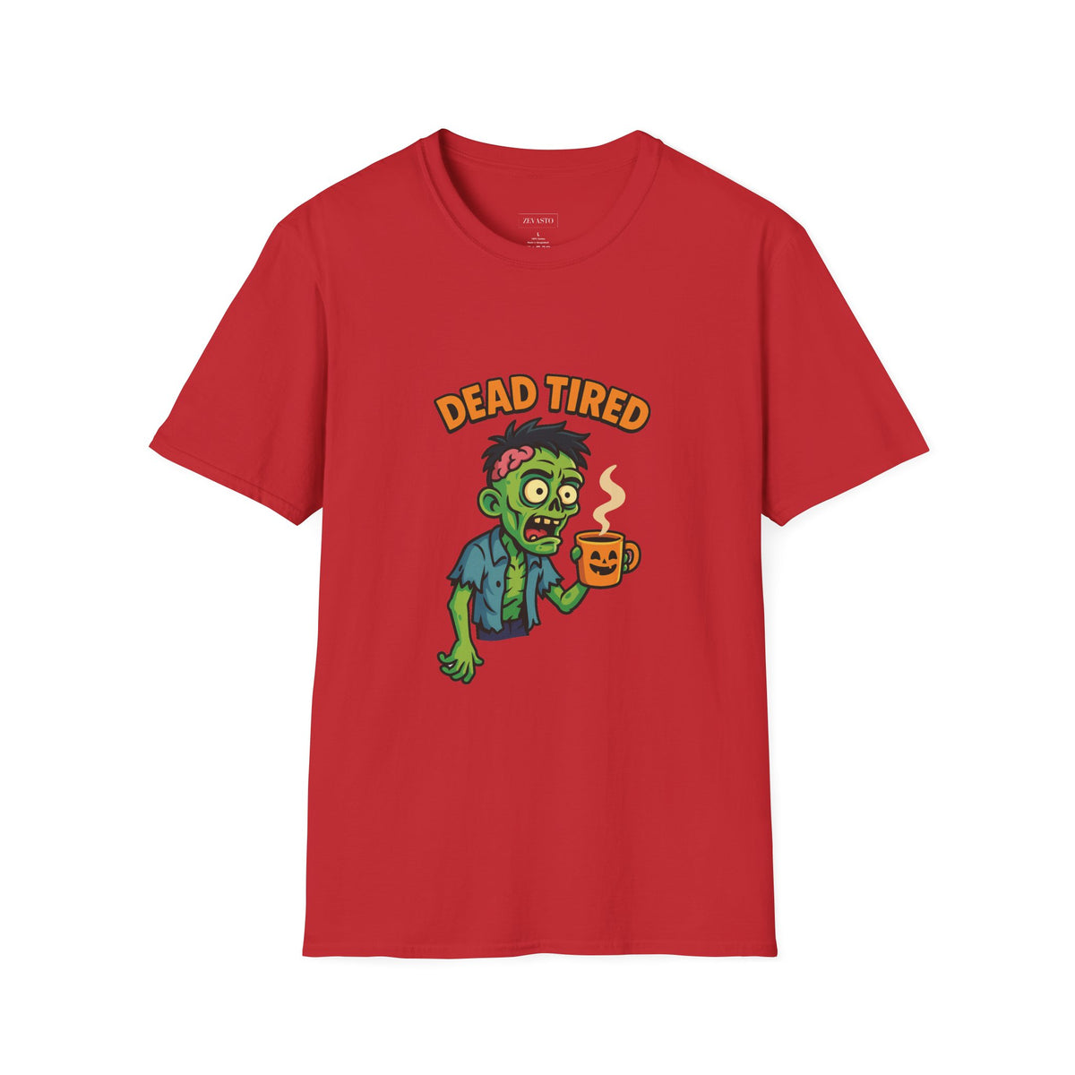 Dead Tired Zombie T-Shirt, Gifts for Halloween