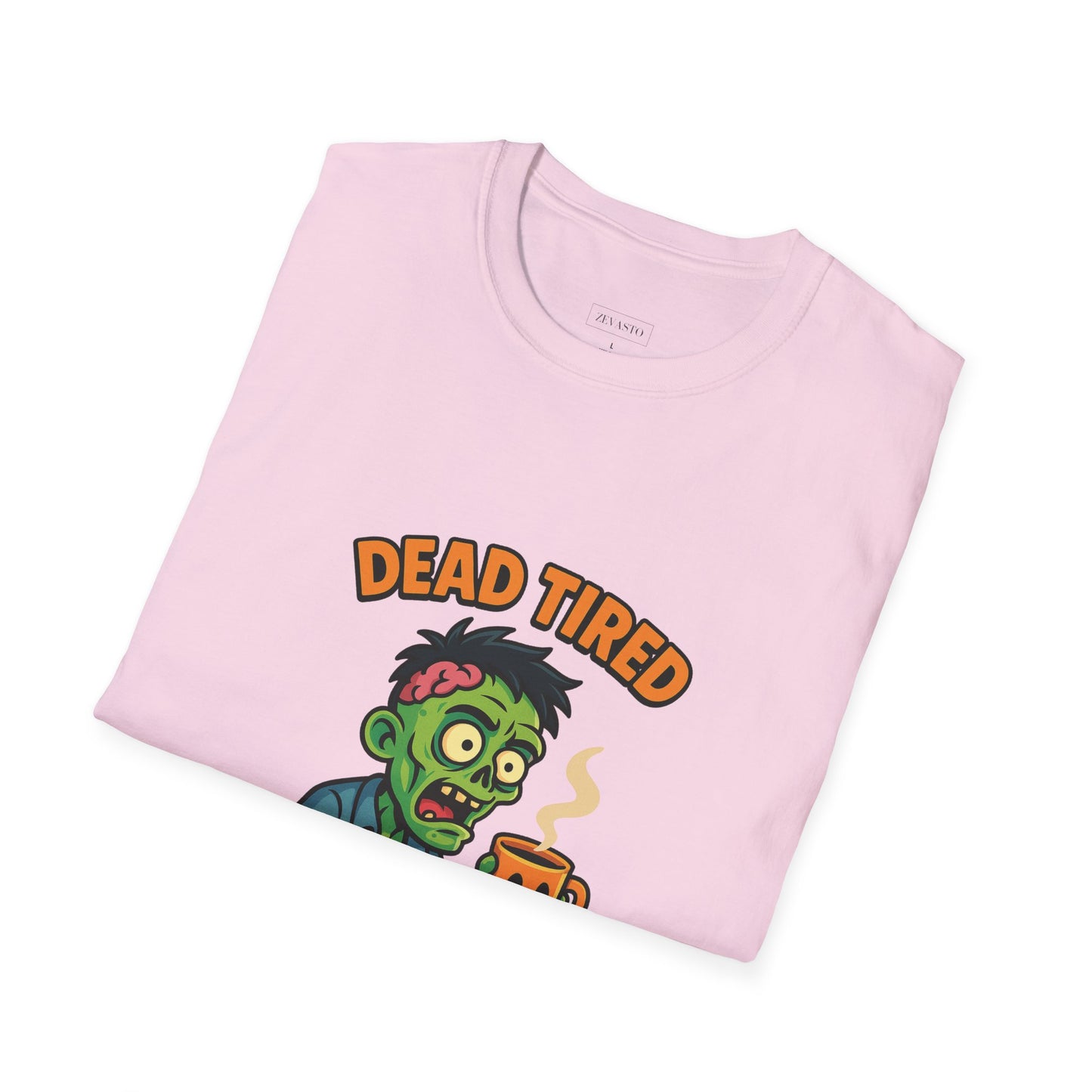 Dead Tired Zombie T-Shirt, Gifts for Halloween