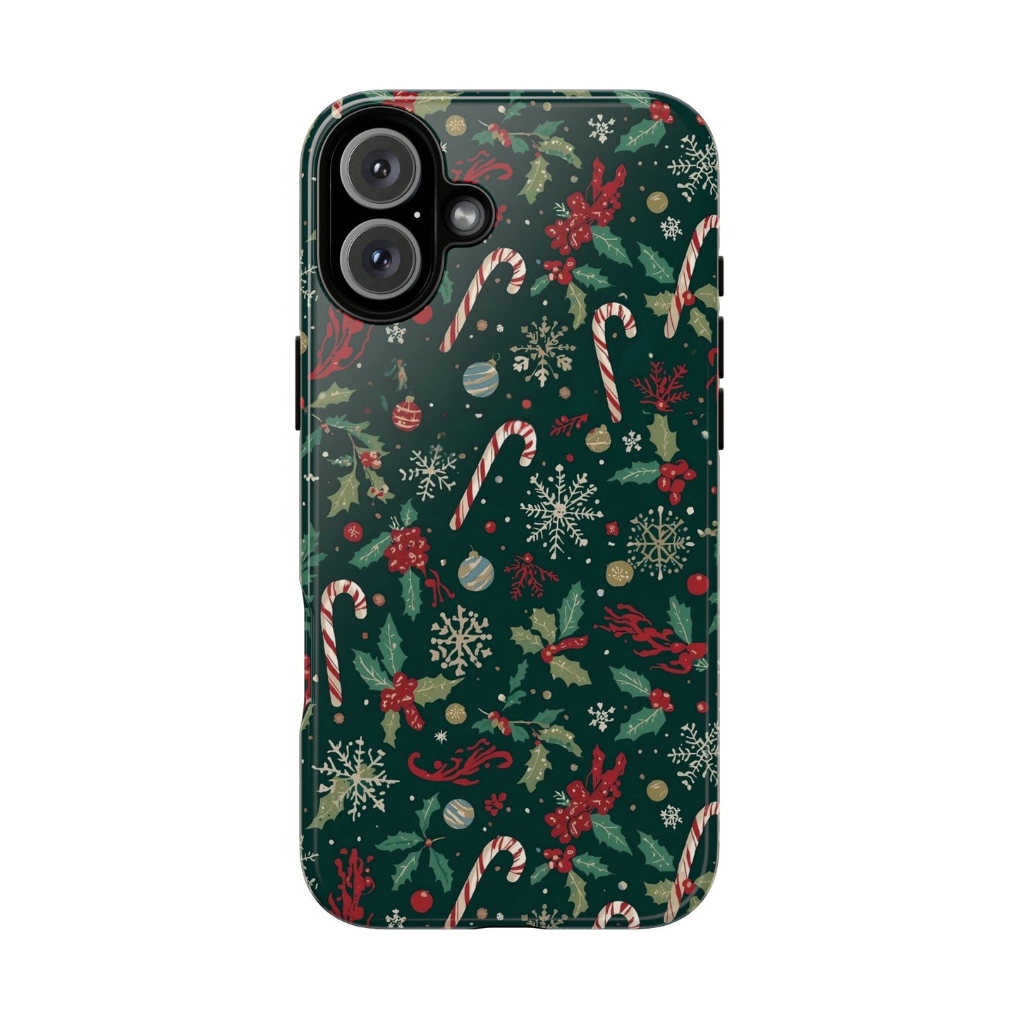 Christmas Phone Case, Festive Phone Case with Holiday Patterns for Iphone 17, 16, 15, 14, 13, 12, 11 & Samsung