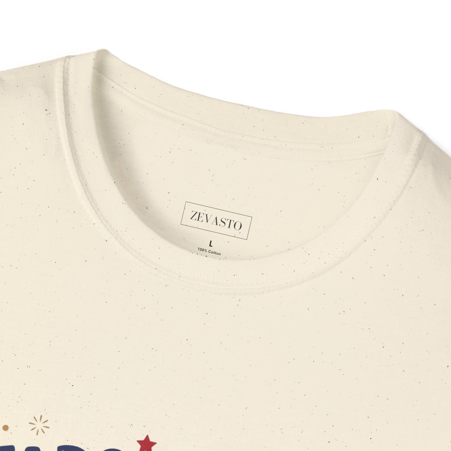 Stars, Stripes & Snacks T-Shirt — 4th of July Patriotic Dessert Tee