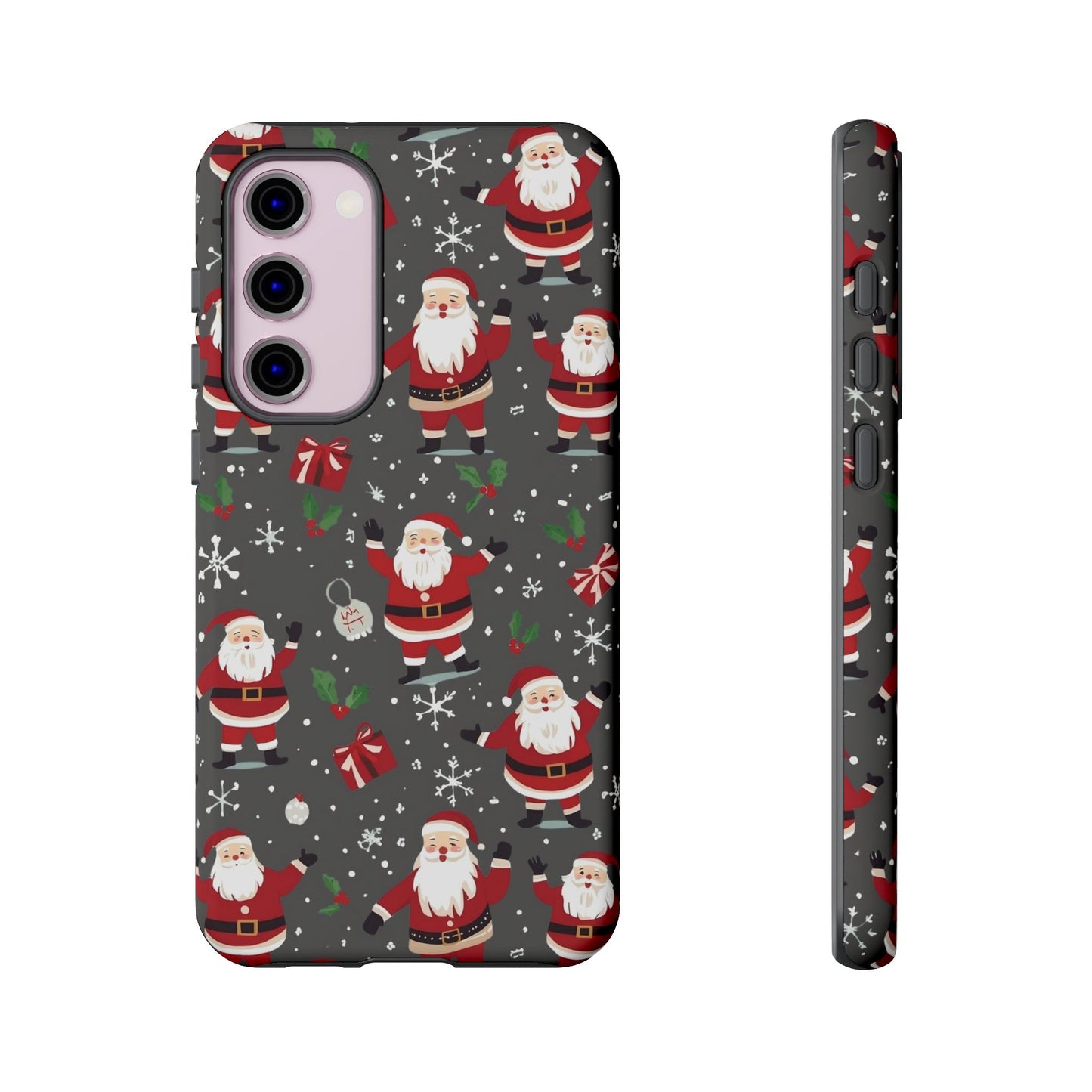 Christmas Phone Case, Festive Santa Phone Case for Iphone 17, 16, 15, 14, 13, 12, 11 & Samsung