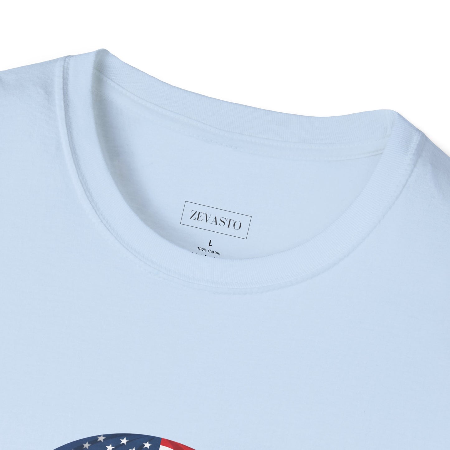 Patriotic Fox Parachute T-Shirt — "Celebrating 250 Years" Anniversary Tee