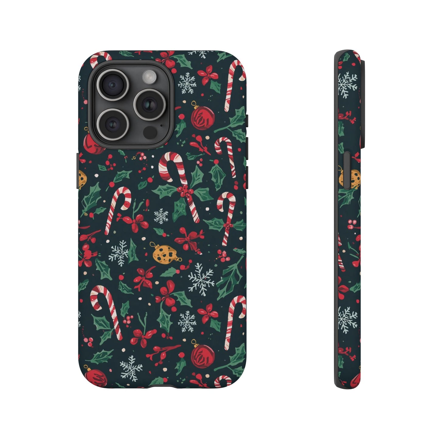 Christmas Themed Phone Case, Festive Phone Case for Iphone 17, 16, 15, 14, 13 & Samsung