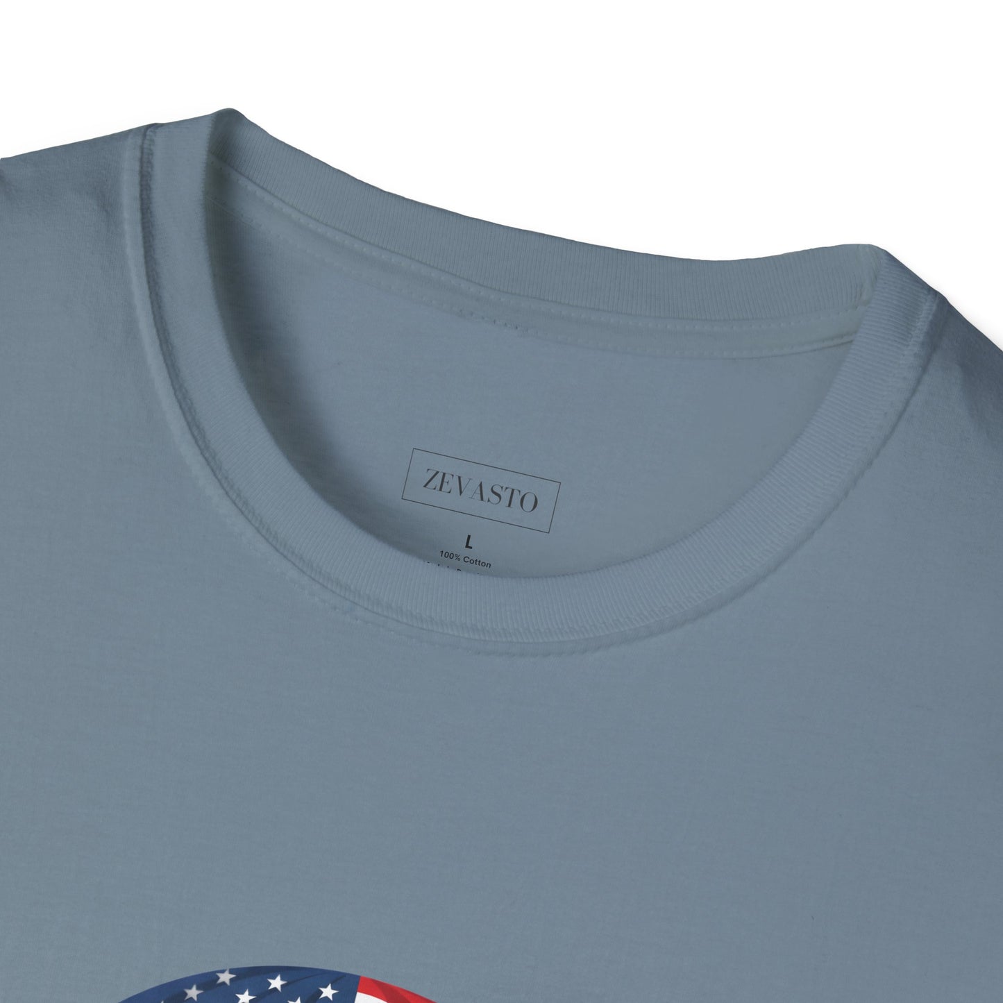 Patriotic Fox Parachute T-Shirt — "Celebrating 250 Years" Anniversary Tee