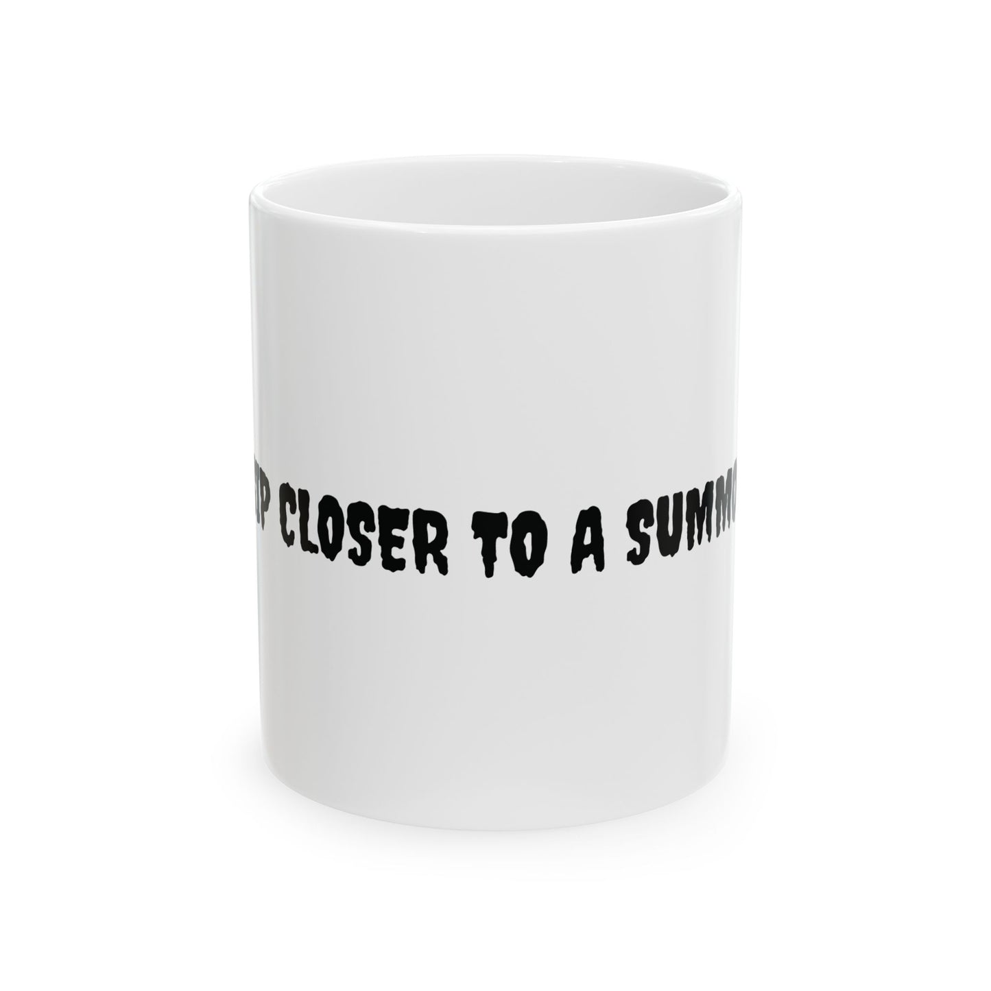 Spooky Vibe Ceramic Mug – One Sip Closer To A Summoning, Halloween Vibes