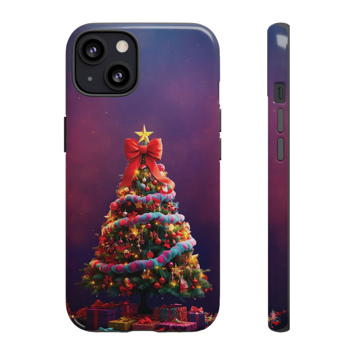 Christmas Tree Phone Case - Festive Holiday Accessory For Iphone & Samsung