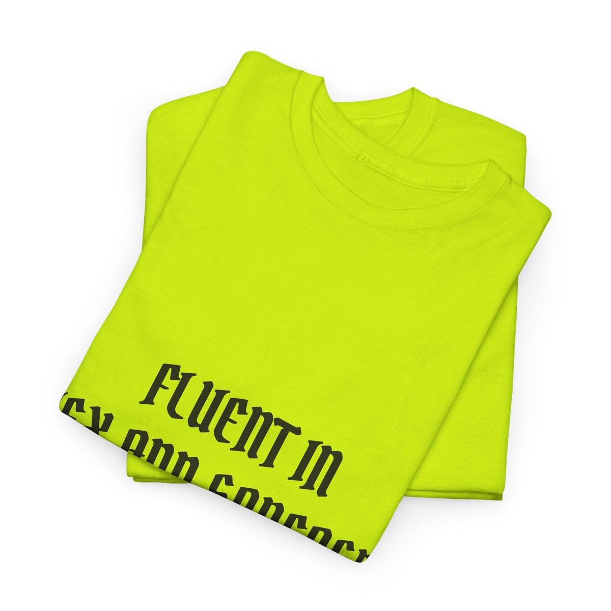 Fluent in Hex and Sarcasm Unisex Heavy Cotton Tee, Perfect for Geeky Humor Lovers, Halloween Apparel