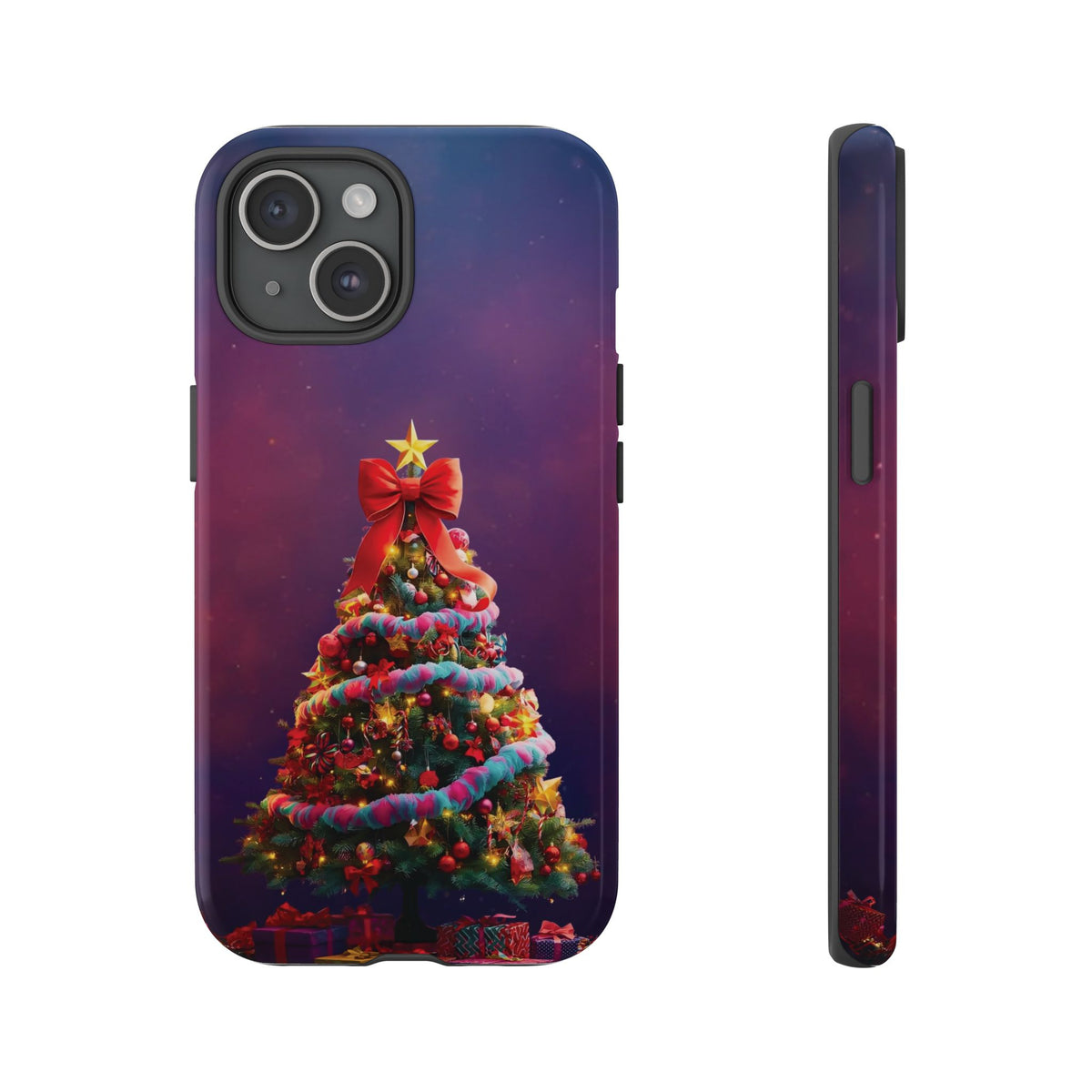 Christmas Tree Phone Case - Festive Holiday Accessory For Iphone & Samsung