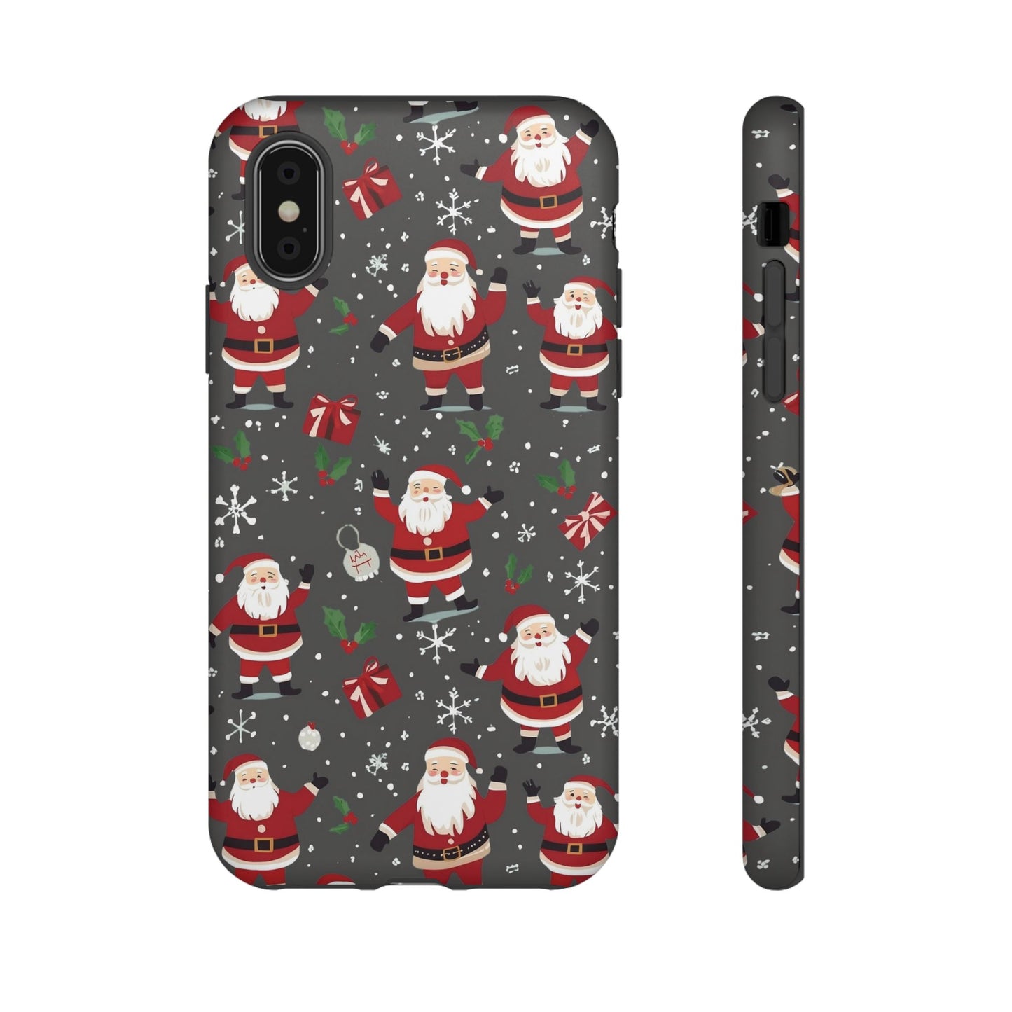 Christmas Phone Case, Festive Santa Phone Case for Iphone 17, 16, 15, 14, 13, 12, 11 & Samsung