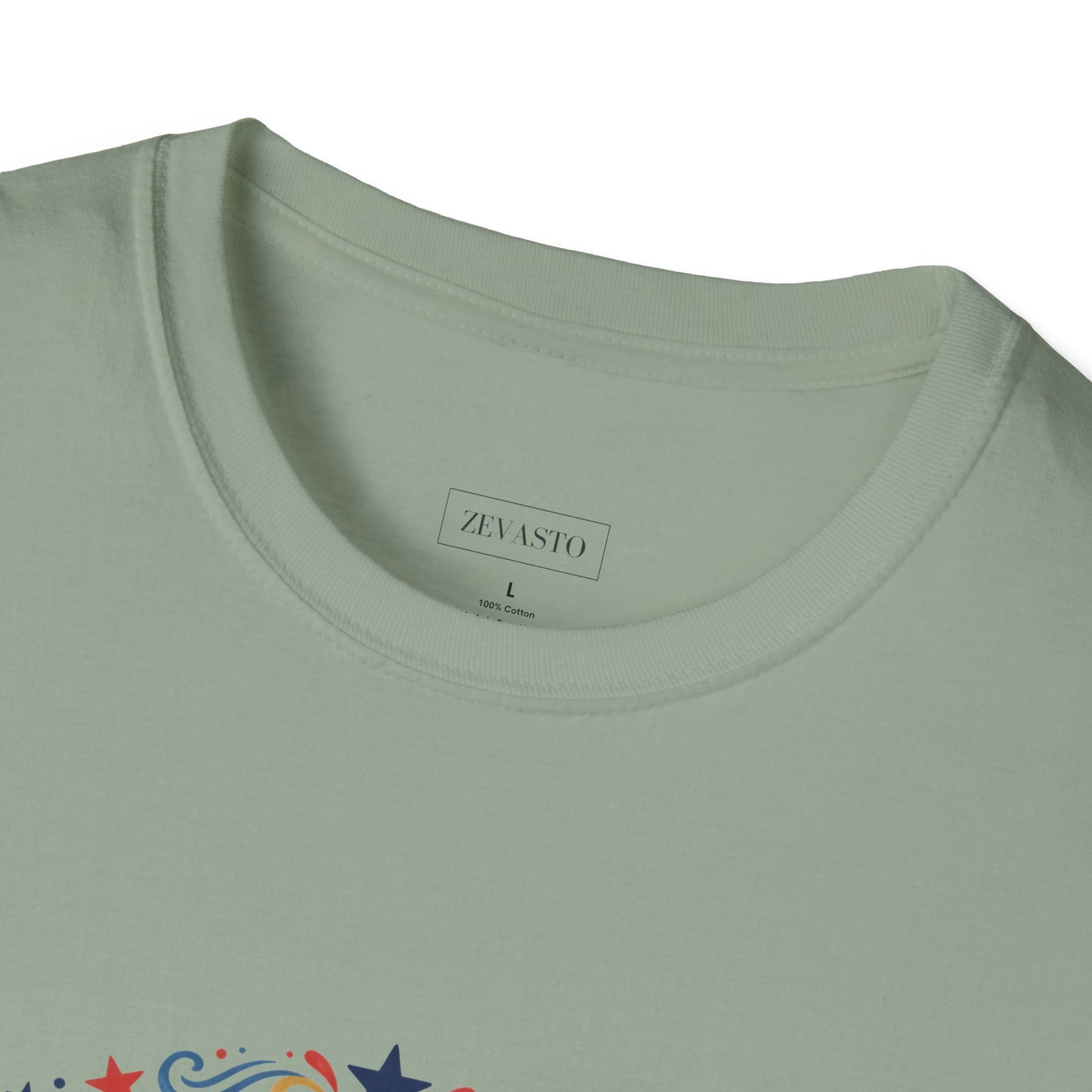 Seaside Liberty Crab T-Shirt — 4th of July Patriotic Summer Beach Tee