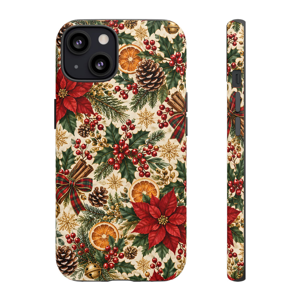 Christmas Floral Tough Phone Case