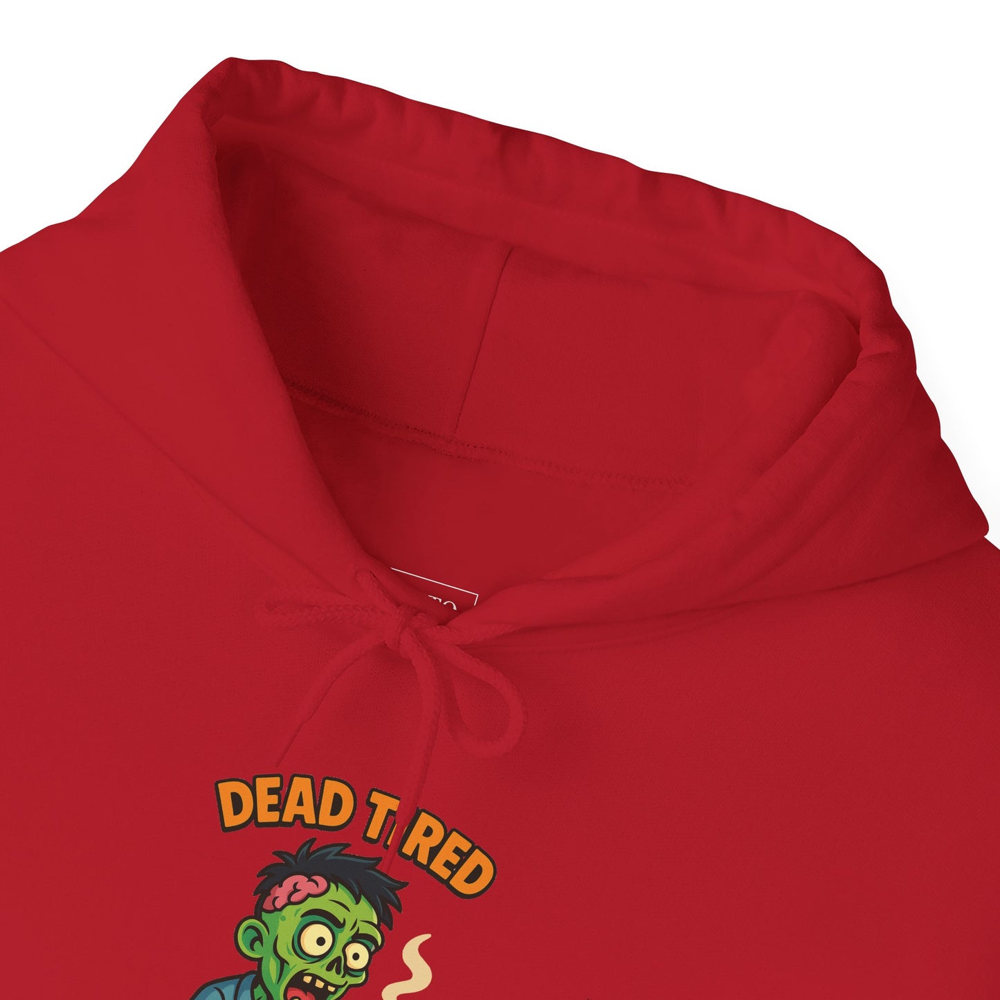 Zombie Themed Unisex Hoodie, Cozy Halloween Sweatshirt, Spooky Season Apparel
