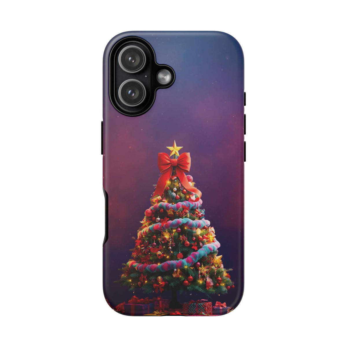Christmas Tree Phone Case - Festive Holiday Accessory For Iphone & Samsung