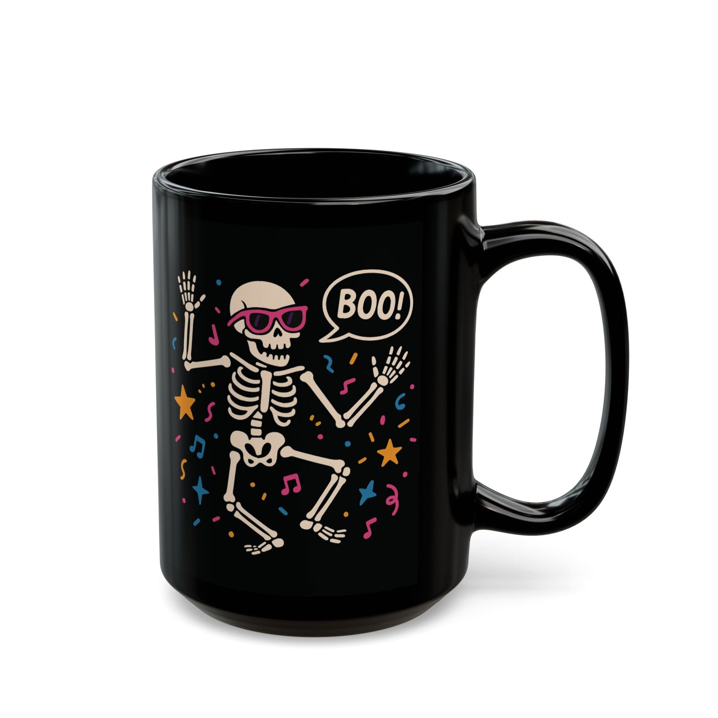 Halloween Skeleton Mug | Spooky Coffee Cup for Halloween Lovers