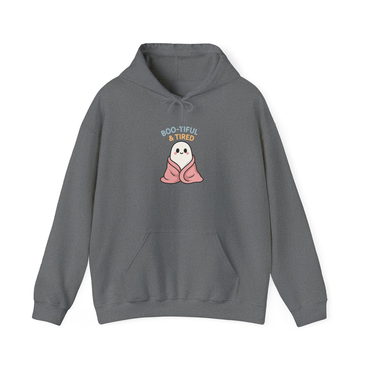 Boo-tiful Ghost Halloween Hoodie, Cute-Cozy Fall Vibes