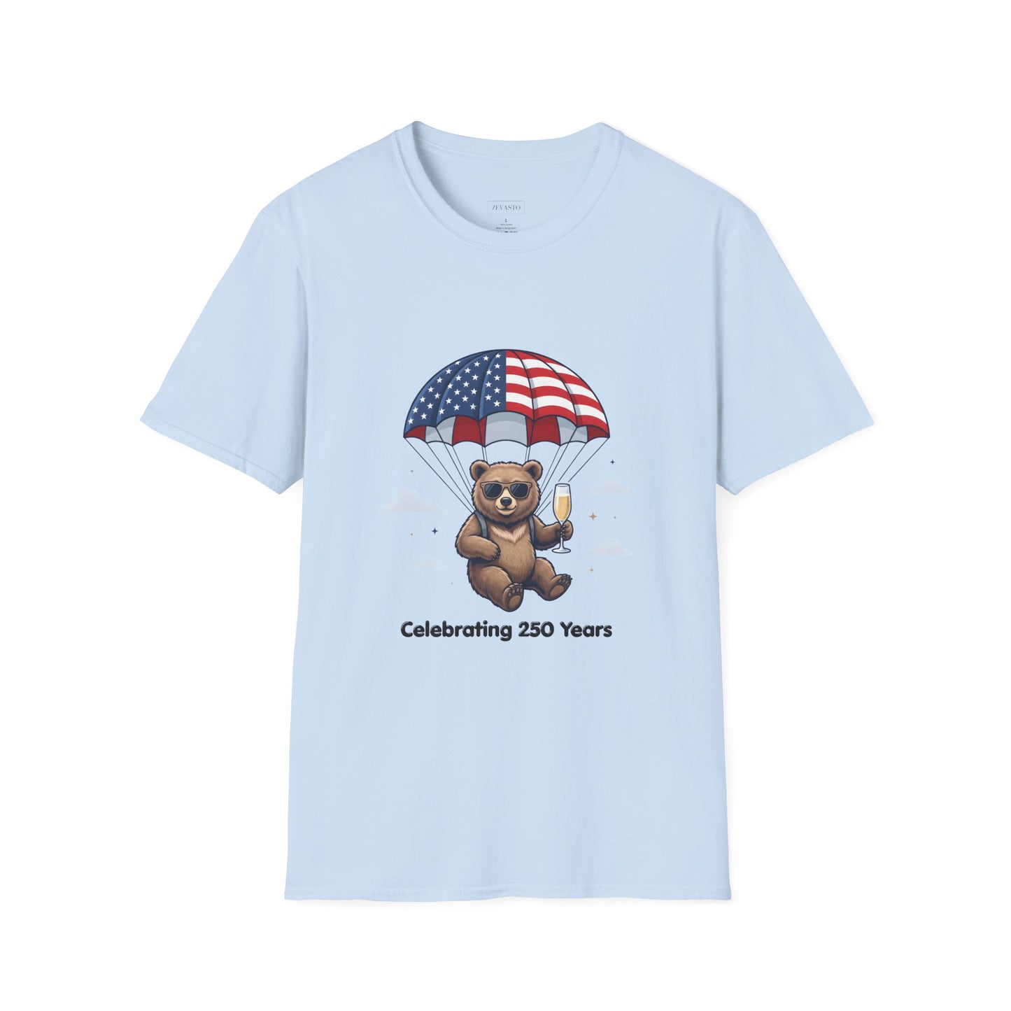 Patriotic Bear 'Celebrating 250 Years' T-Shirt