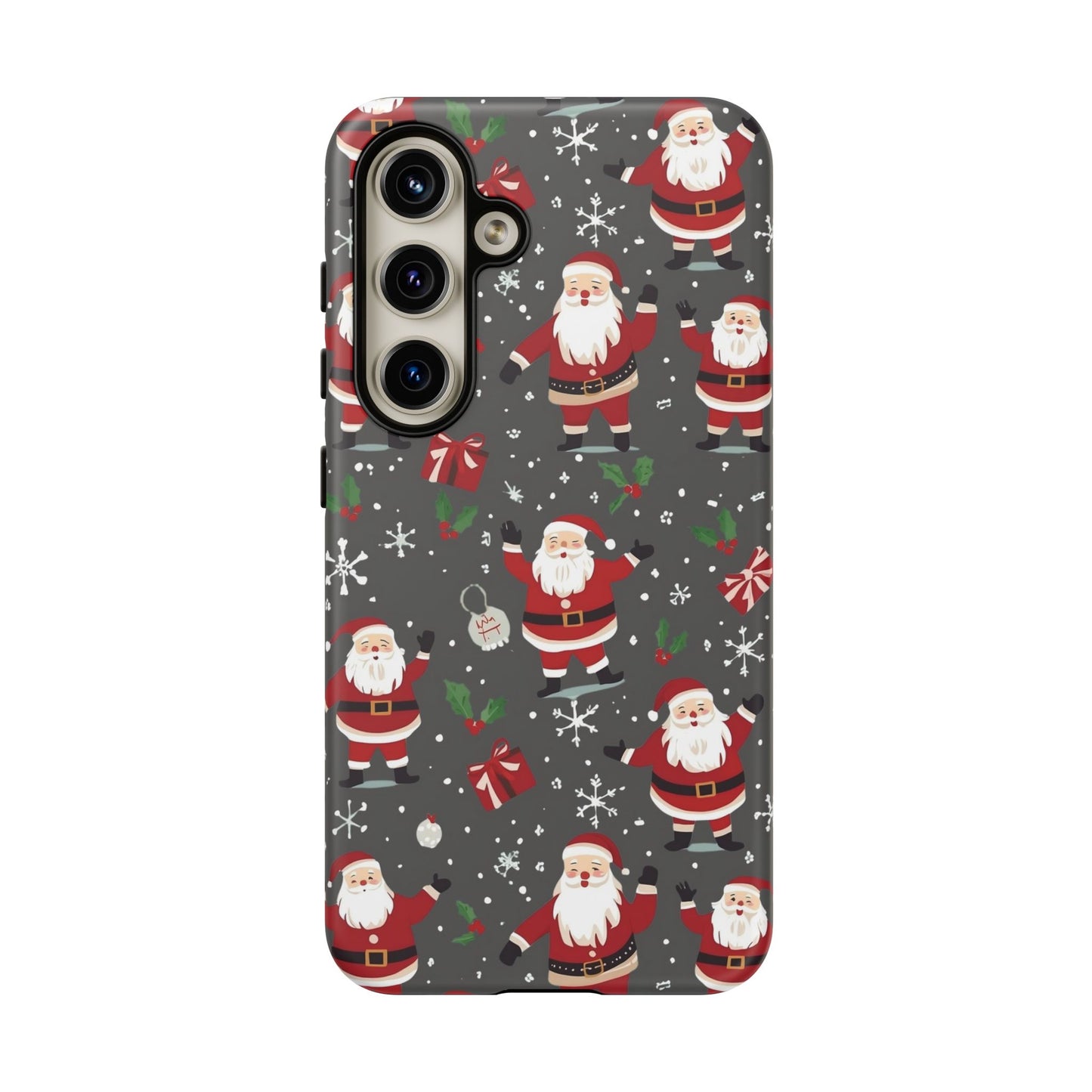 Christmas Phone Case, Festive Santa Phone Case for Iphone 17, 16, 15, 14, 13, 12, 11 & Samsung