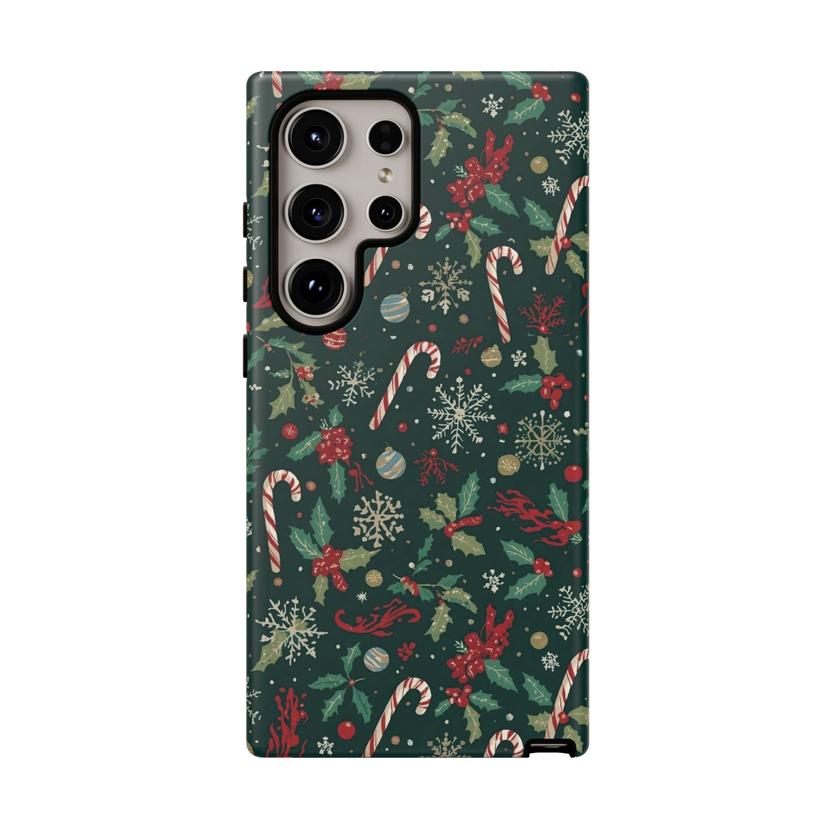 Christmas Phone Case, Festive Phone Case with Holiday Patterns for Iphone & Samsung