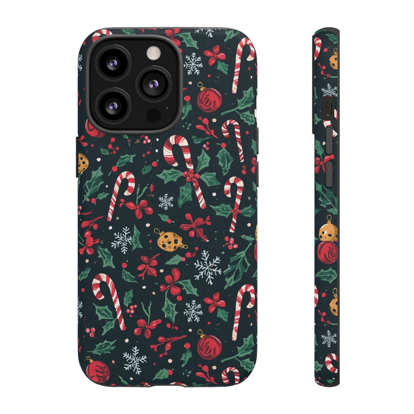 Christmas Themed Phone Case, Festive Phone Case for Iphone 17, 16, 15, 14, 13 & Samsung