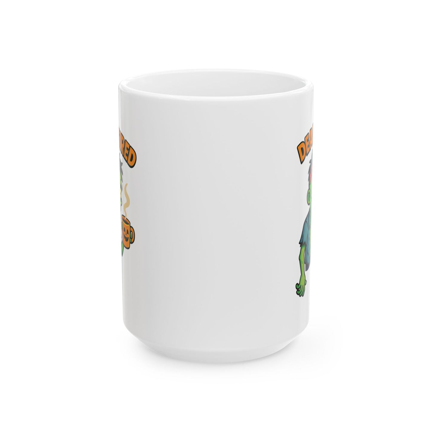 Funny Ceramic Mug, Zombie-Themed Halloween Decor