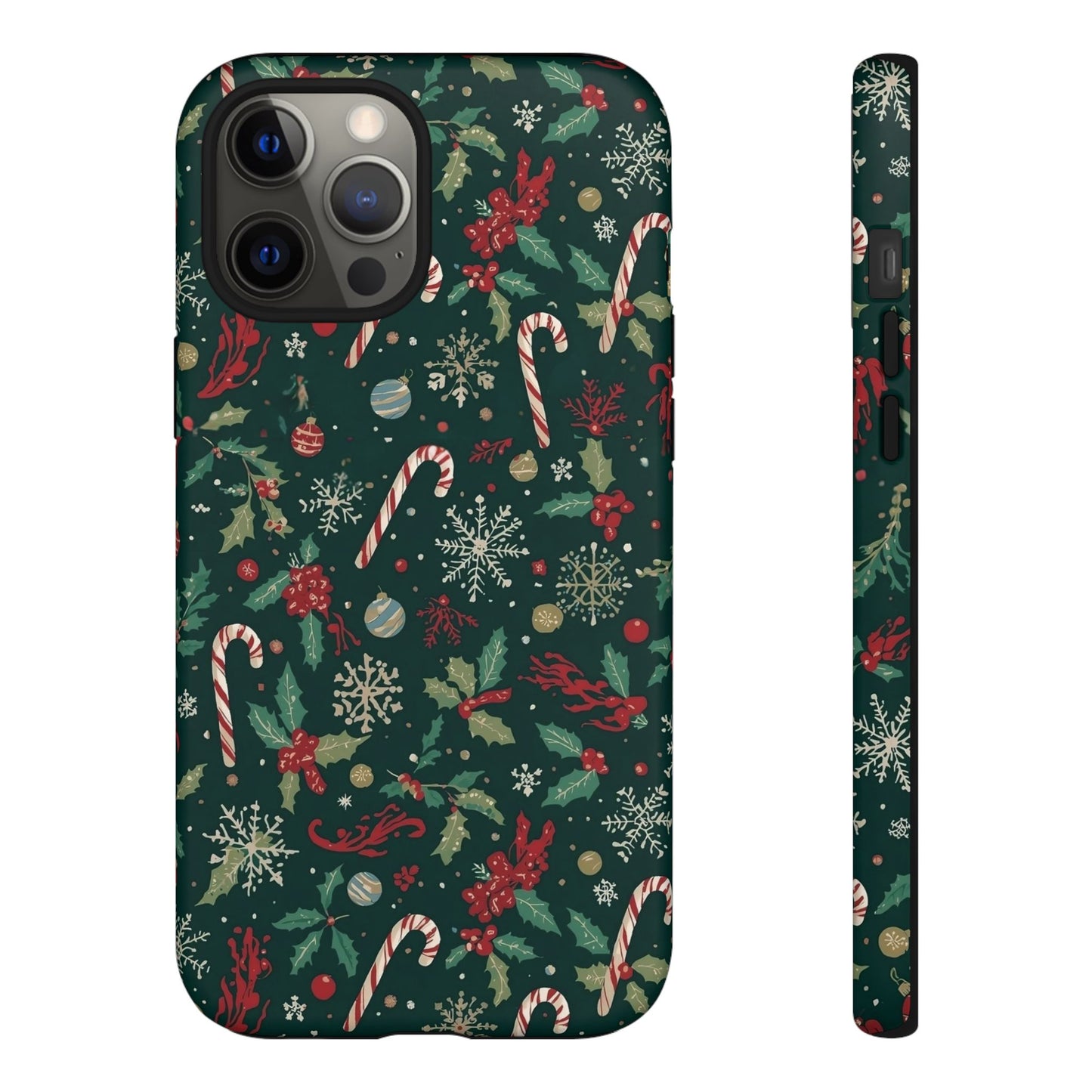 Christmas Phone Case, Festive Phone Case with Holiday Patterns for Iphone 17, 16, 15, 14, 13, 12, 11 & Samsung