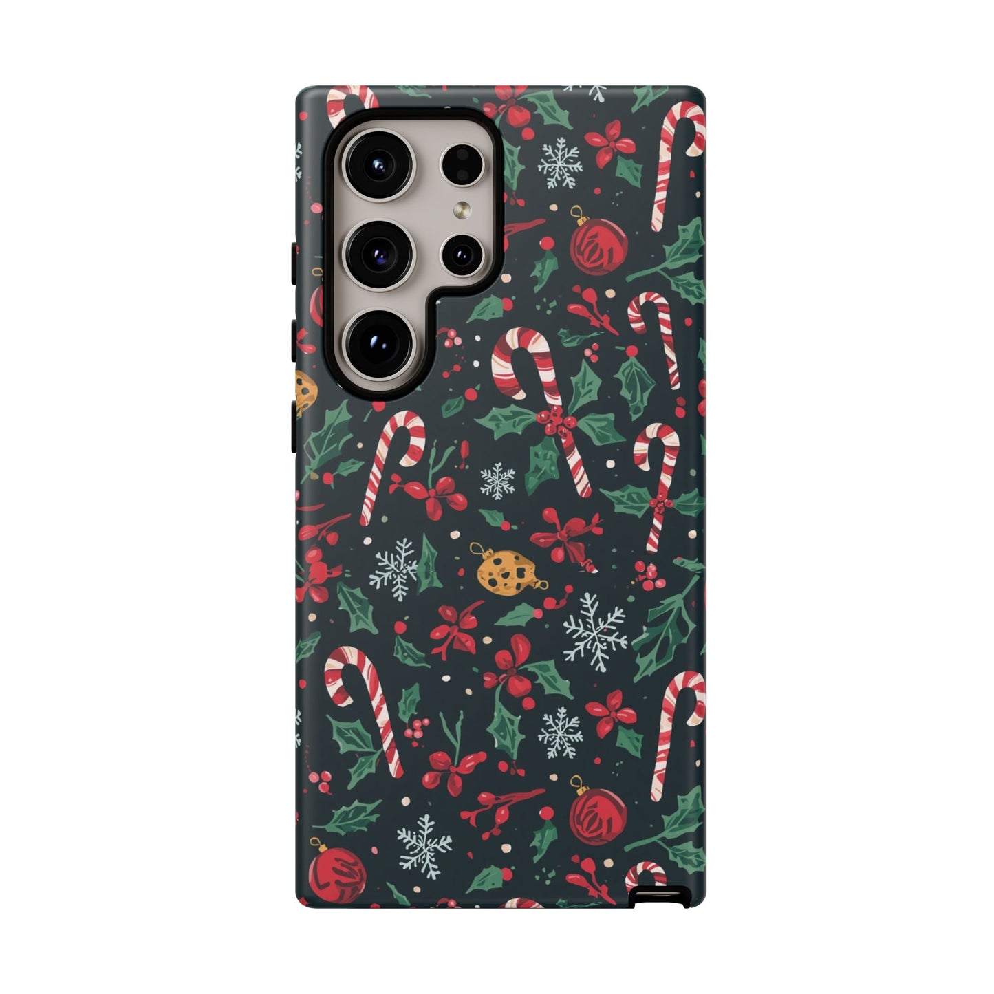 Christmas Themed Phone Case, Festive Phone Case for Iphone 17, 16, 15, 14, 13 & Samsung