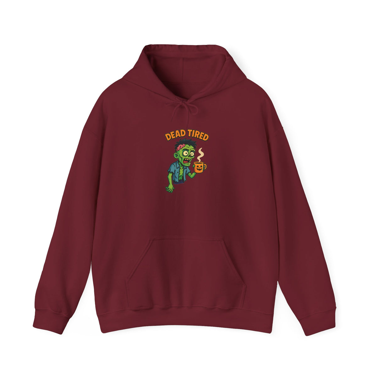 Zombie Themed Unisex Hoodie, Cozy Halloween Sweatshirt, Spooky Season Apparel