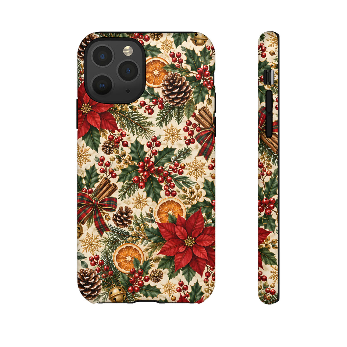 Christmas Floral Tough Phone Case