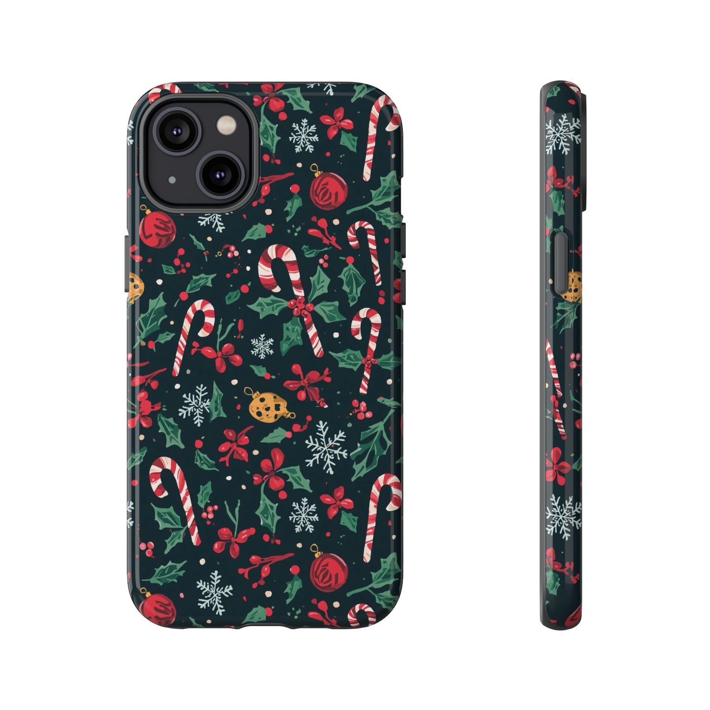 Christmas Themed Phone Case, Festive Phone Case for Iphone 17, 16, 15, 14, 13 & Samsung