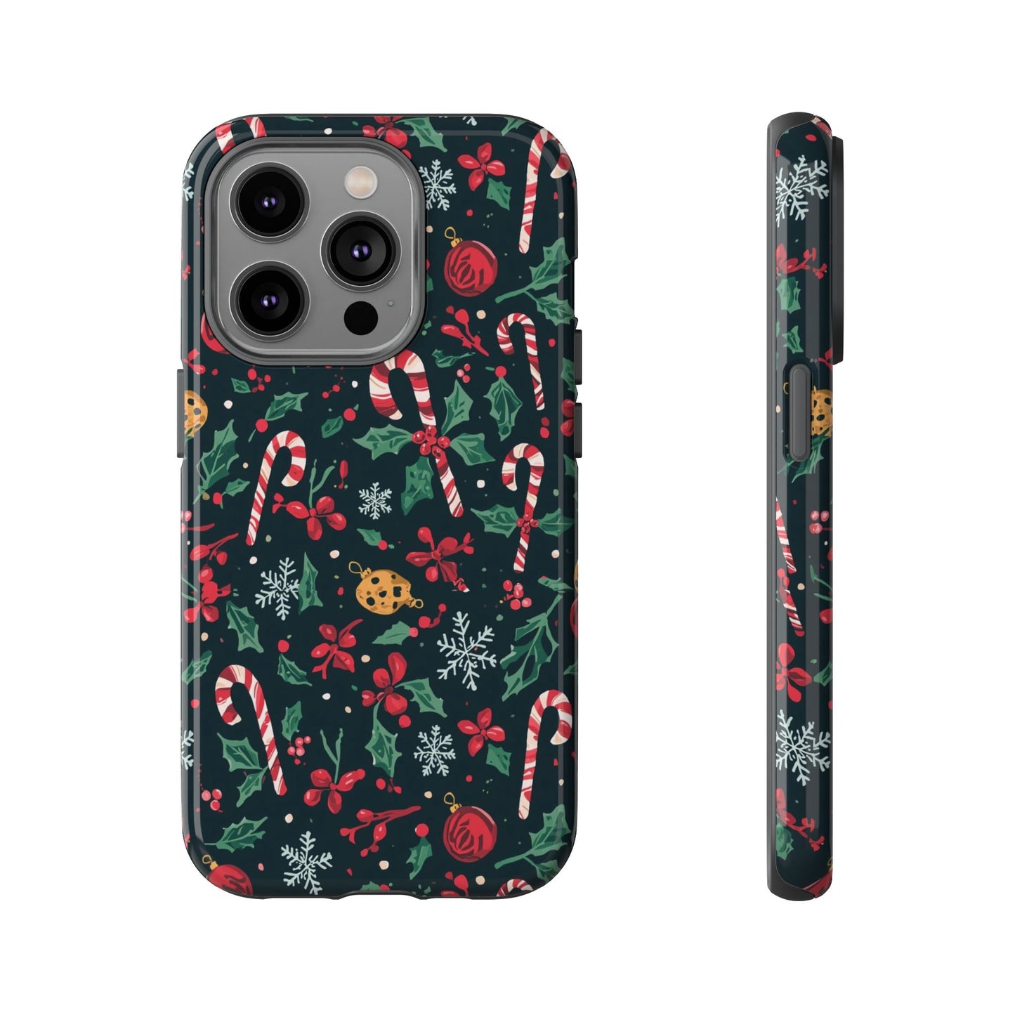 Christmas Themed Phone Case, Festive Phone Case for Iphone 17, 16, 15, 14, 13 & Samsung