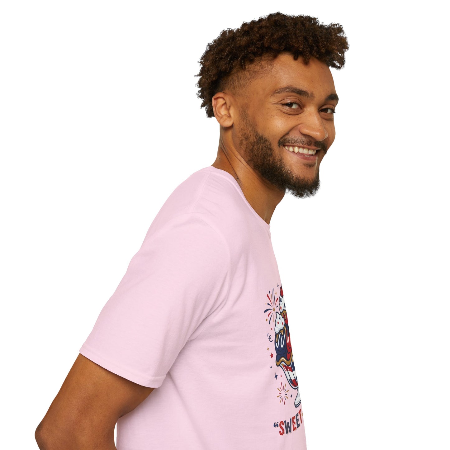 Sweet Liberty Ice Cream T-Shirt — Patriotic 4th of July Sundae Tee