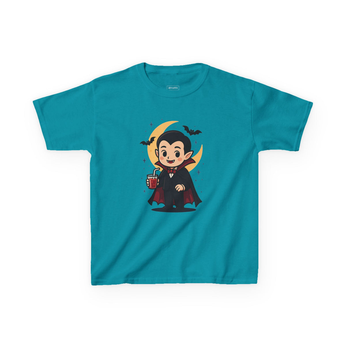 Kids Halloween T-Shirt, Cute Vampire Shirt, Halloween Costume Tee, Trick or Treat Shirt, Spooky Season Apparel