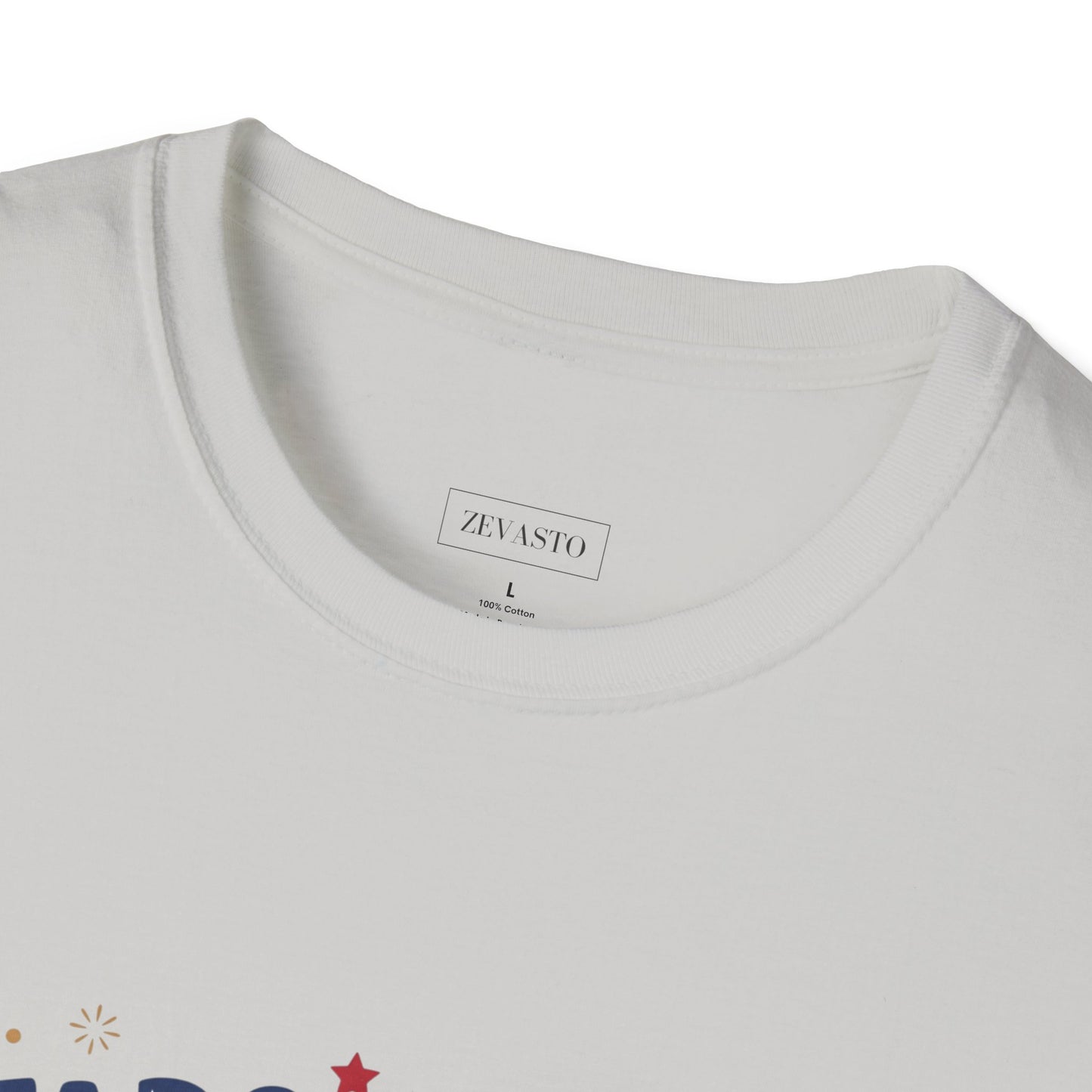 Stars, Stripes & Snacks T-Shirt — 4th of July Patriotic Dessert Tee