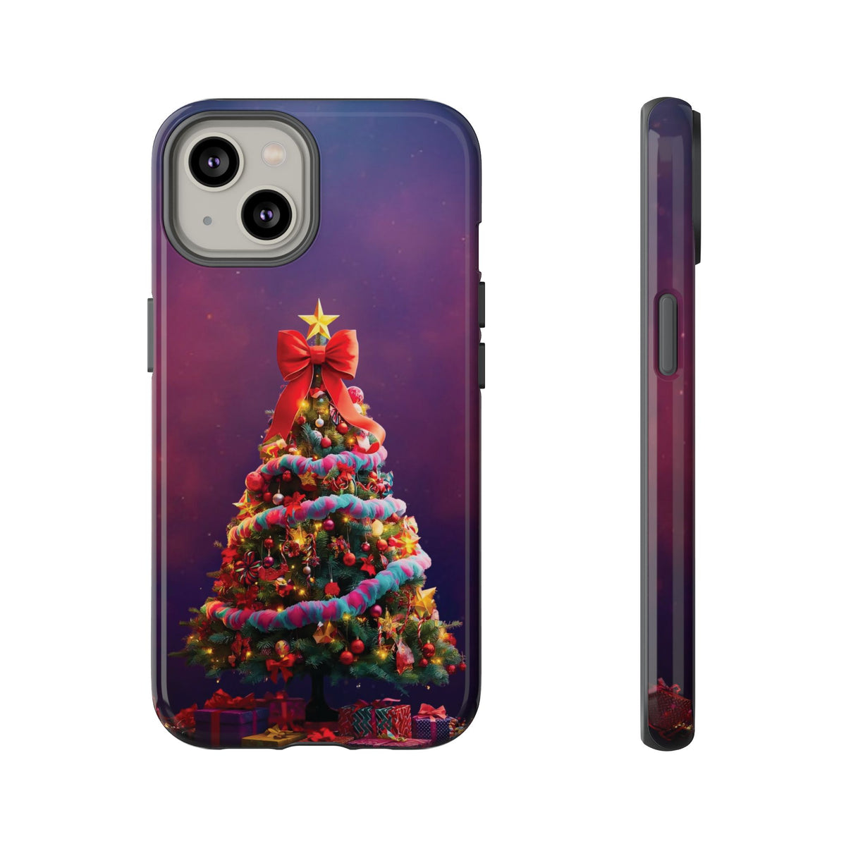 Christmas Tree Phone Case - Festive Holiday Accessory For Iphone & Samsung