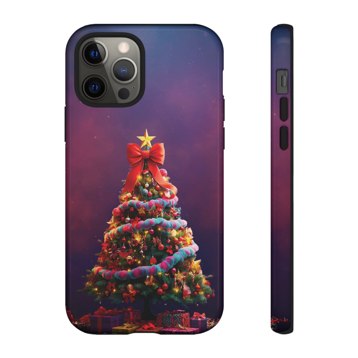 Christmas Tree Phone Case - Festive Holiday Accessory For Iphone & Samsung