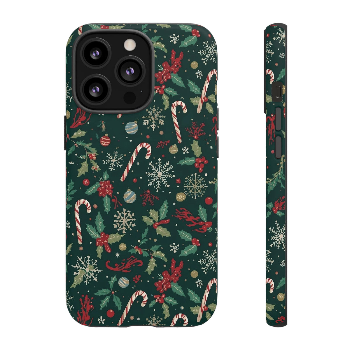 Christmas Phone Case, Festive Phone Case with Holiday Patterns for Iphone & Samsung