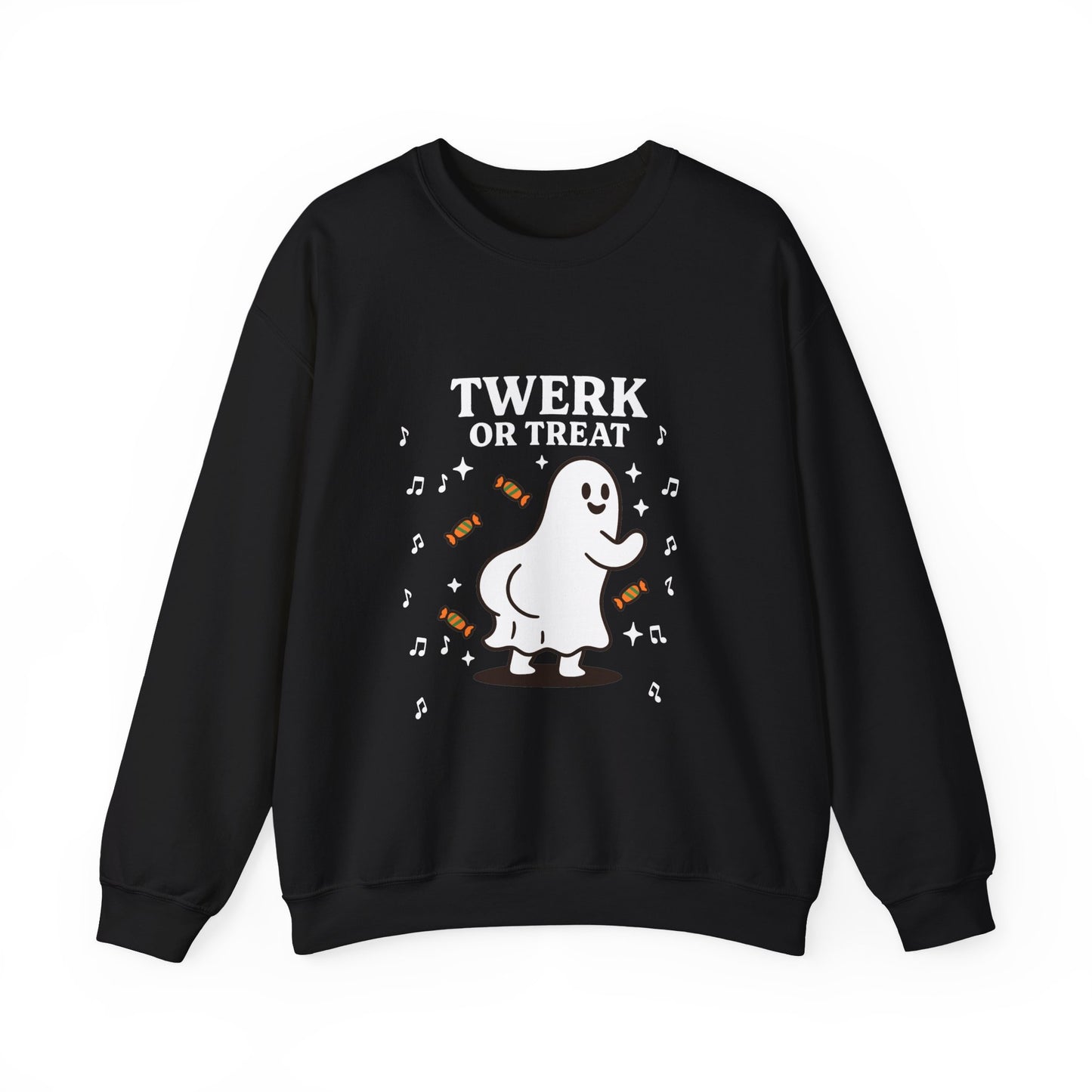 Halloween Twerk Sweatshirt, Unisex Sweatshirt, Funny Ghost Crewneck, Spooky Season Apparel, Halloween Gift, Fall Fashion