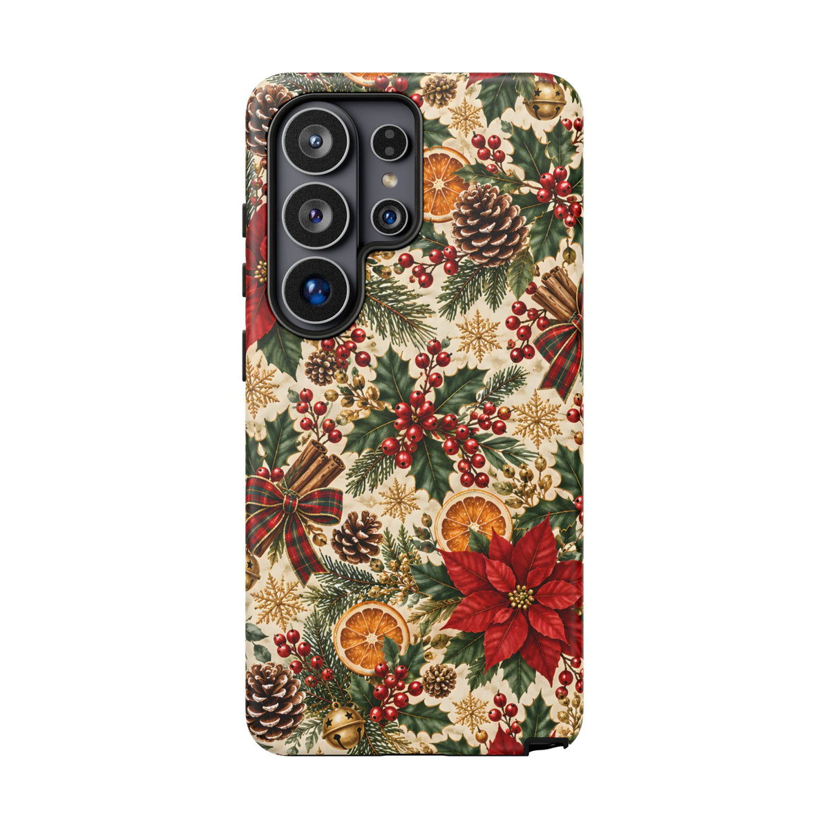 Christmas Floral Tough Phone Case