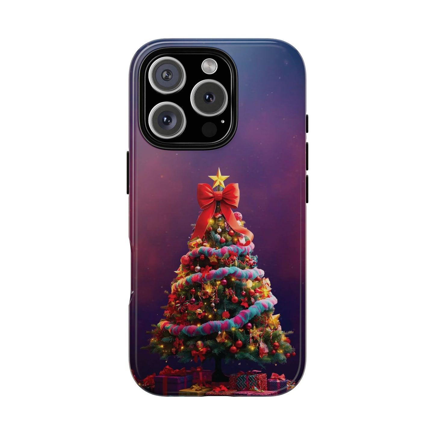 Christmas Tree Phone Case - Festive Holiday Accessory For Iphone 17, 16, 15, 14, 13, 12, 11 & Samsung
