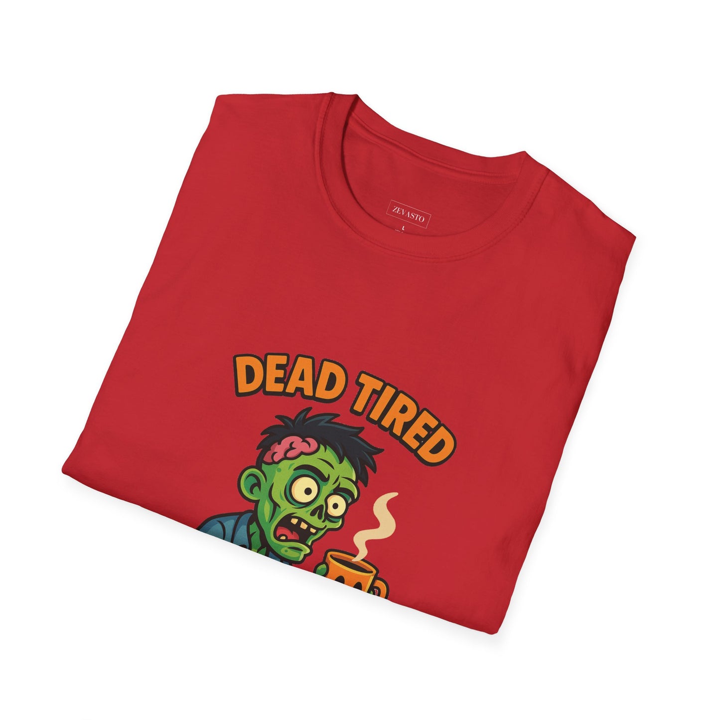 Dead Tired Zombie T-Shirt, Gifts for Halloween