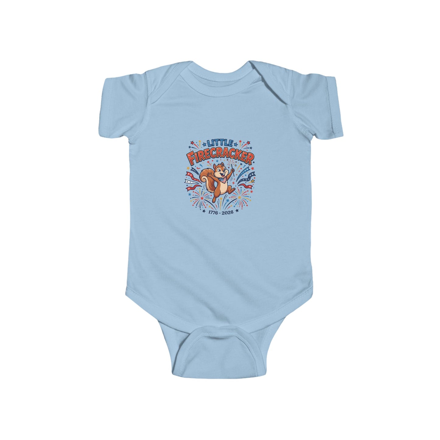 Infant Bodysuit - Little Firecracker Cute 4th of July Baby One-Piece