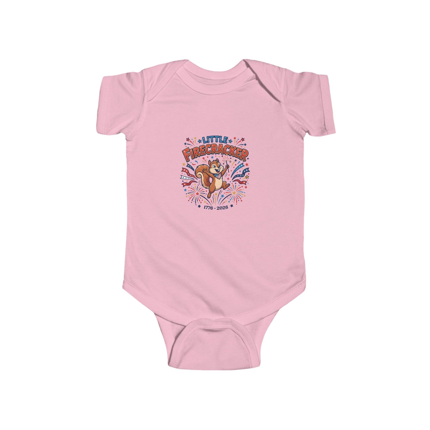 Infant Bodysuit - Little Firecracker Cute 4th of July Baby One-Piece